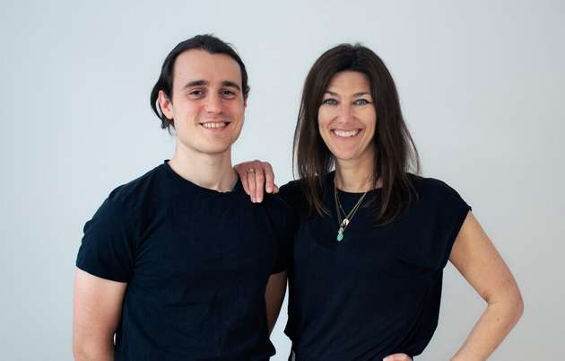 Morris Kurz, CTO, mit Doris Diebold, Gründerin und CEO.