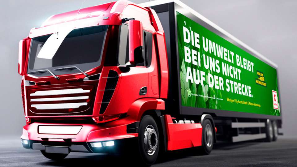 Die Kaufland-Spediteure haben signifikante Verbesserungen in Sachen Nachhaltigkeit erreicht. 