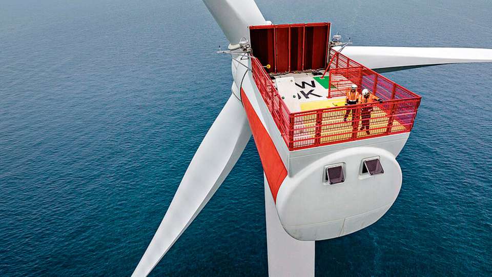 8,3 Gigawatt Windenergie-Leistung sind aktuell in deutschen Gewässern installiert. Bis 2050 sollen es 70 Gigawatt werden. 
