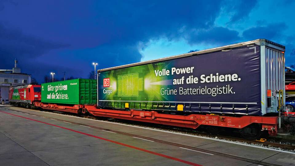 Der Transport und die Lagerung von Batterien stellt hohe Anforderungen, ist aber aus Sicht der DB ein Geschäft mit Wachstumschancen.