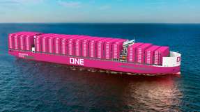 Designbild von Yangzijiang Shipbuilding, das eines von sechs Schiffen darstellt.