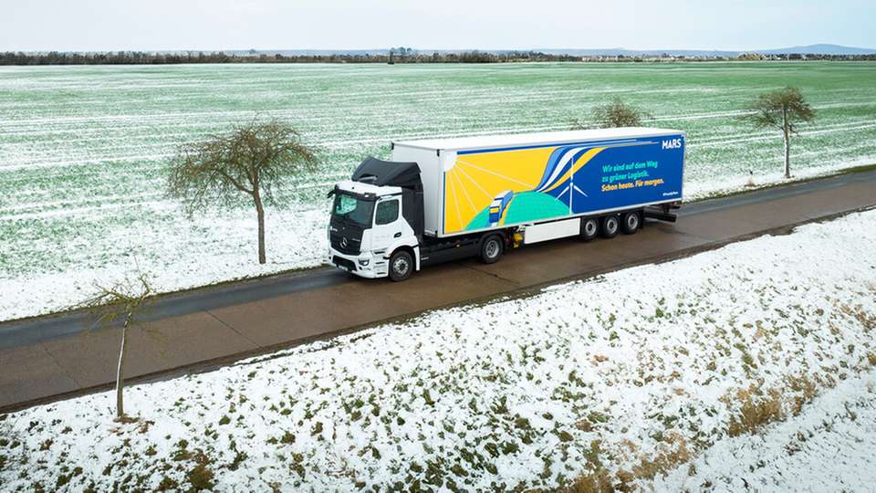 Projektstart in Deutschland: Mars und Einride planen, bis 2030 europaweit 300 Elektro-Lkw auf die Straßen zu bringen.