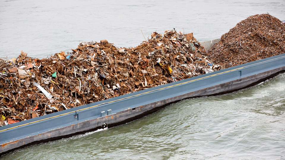 Die Güterstruktur auf Binnenwasserstraßen wird sich in den kommenden Jahrzehnten deutlich verändern.