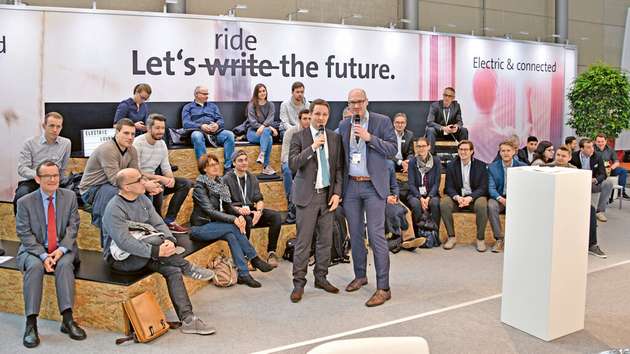 Kreathon auf der HMI 2019 mit Krister Sandvoss.