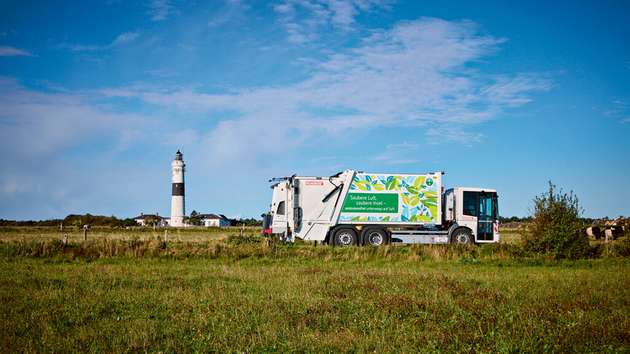 Saubere Luft, saubere Insel: Ein Schritt in eine nachhaltige Zukunft sind elektrische Abfallsammelfahrzeuge von Remondis, die auf Sylt im Einsatz sind.
