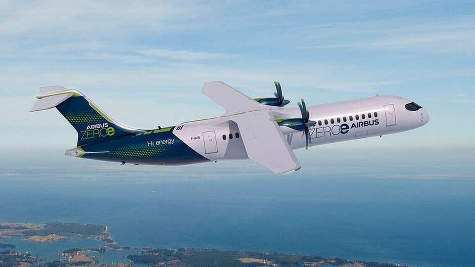 Das Airbus-Projekt ZEROe zielte darauf ab, ein wasserstoffbetriebenes Passagierflugzeug zu entwickeln und bis 2035 auf den Markt zu bringen. 