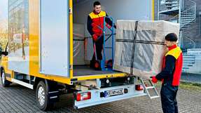 In Zukunft können auch sperrige Waren mit E-Transportern zugestellt werden.