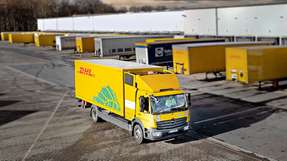 DHL Freight hat Wasserstoff-Lkw in einem einjährigen Pilotprojekt getestet, bei Post und Paket ist das Fahrzeug noch im Einsatz. 
