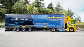 Die Schwarzwälder Spedition Alfred Schuon hat schon erste E-Lkw, muss aber bei Förderanträgen lange auf Rückmeldung warten. 