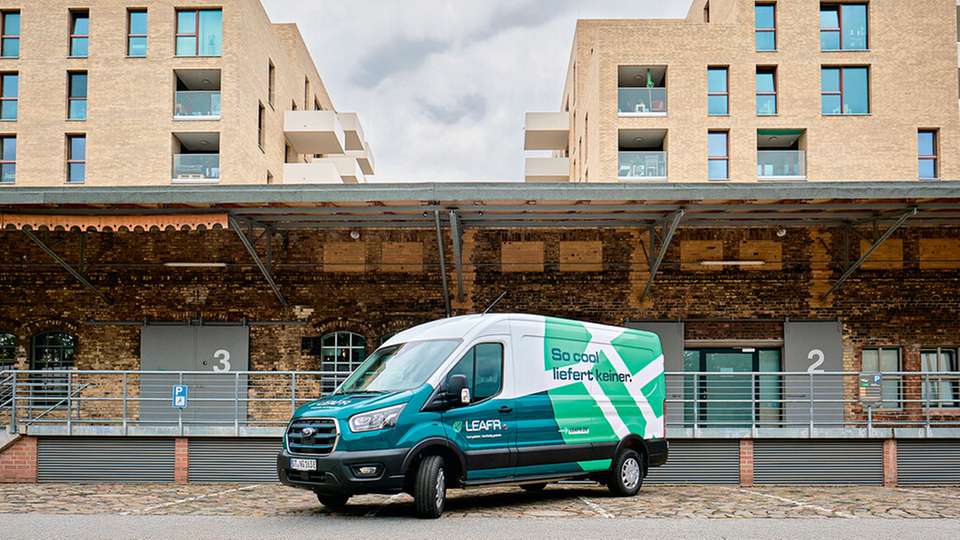 Start-up Leafr: Grüne Lieferung in die Stadt  Das Start-up Leafr liefert mittlerweile temperaturgeführte Sendungen in Hamburg sowie Köln und Düsseldorf aus.