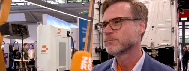 Der ZERO Quick Talk mit Wolfgang Brand, CFO bei Milence auf der Transport Logistic 2025 in München.