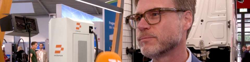 Der ZERO Quick Talk mit Wolfgang Brand, CFO bei Milence auf der Transport Logistic 2025 in München.
