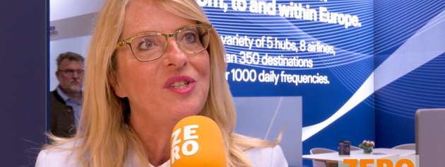 Der ZERO Quick Talk mit Bettina Petzold, Head of Corporate Responsibility bei Lufthansa Cargo auf der Transport Logistic 2025 in München.