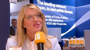 Der ZERO Quick Talk mit Bettina Petzold, Head of Corporate Responsibility bei Lufthansa Cargo auf der Transport Logistic 2025 in München.