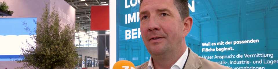 Der ZERO Quick Talk mit Björn Sundermann, Geschäftsführer von Robert C. Spies Industrial Real Estate auf der Transport Logistic 2025 in München.