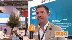Der ZERO Quick Talk mit Björn Sundermann, Geschäftsführer von Robert C. Spies Industrial Real Estate auf der Transport Logistic 2025 in München.