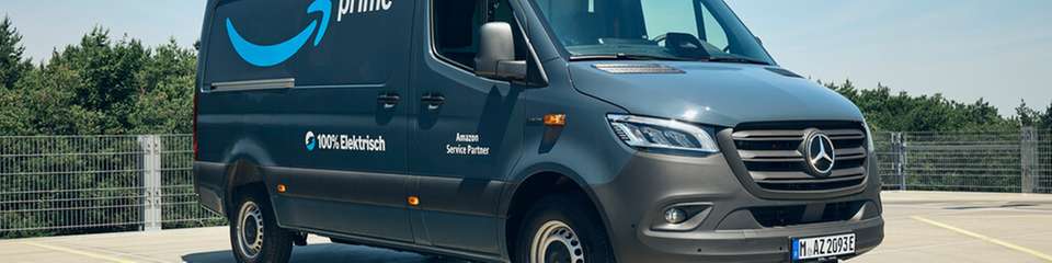 Mercedes-Benz Vans liefert rund 5.000 Elektrofahrzeuge an Amazons Lieferpartner.