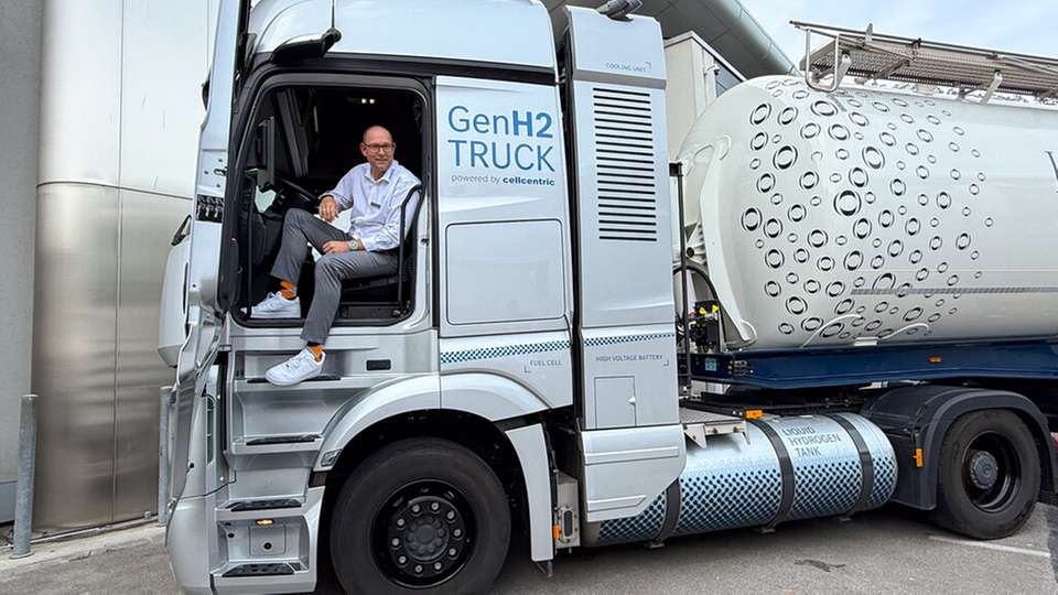 Freut sich auf den Praxistest: Mirko Kauffeldt, Geschäftsführer von Reber Logistik.