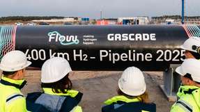 Gascade nimmt 400 Kilometer Wasserstoff-Kernnetz in Betrieb