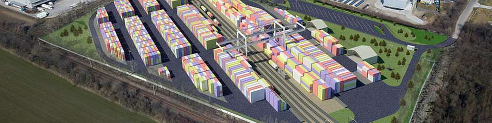 Visualisierung des neuen METRANS-Terminal in Szeged