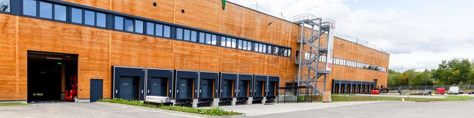 Für Garbe Industrial war es das erste Logistikobjekt in reiner Holzbauweise. Das Ziel: ein Musterbeispiel für nachhaltiges Bauen in großen Dimensionen zu schaffen. 