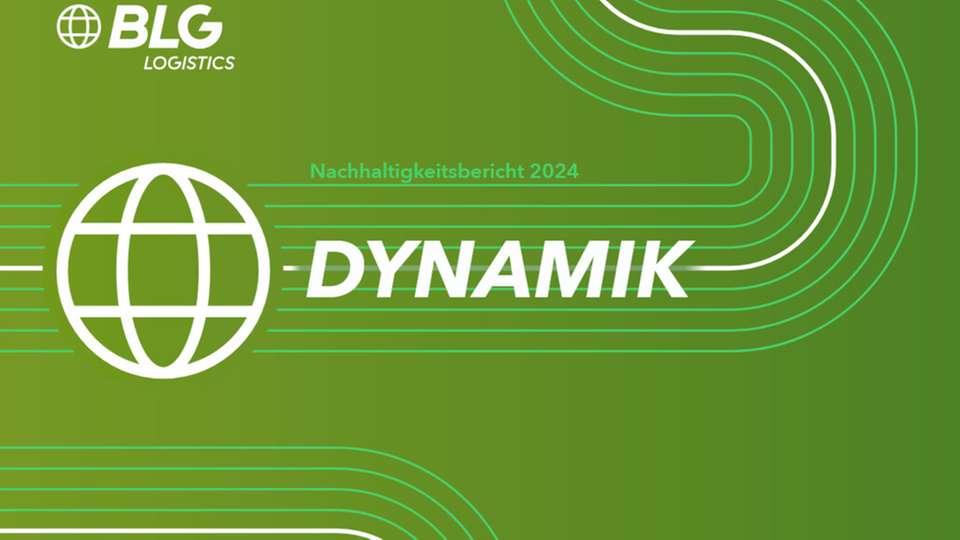 Die BLG LOGISTICS GROUP AG & Co. KG (BLG KG) mit Hauptsitz in Bremen ist ein international agierender Seehafen- und Logistikdienstleister. 
Dynamik – das ist per Definition eine auf Transformation und Entwicklung gerichtete Kraft. Eine Kraft, die antreibt, bewegt und verändert. Damit ist Dynamik die perfekte Überschrift für unser Geschäftsjahr 2024.