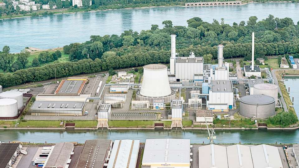 Visualisierung Standort Großwärmepumpe (links im Bild). 