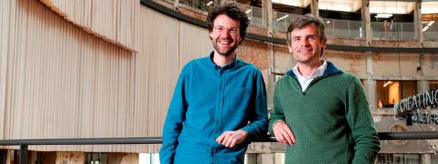 Thomas Vyncke (rechts) und Jonas Verstraeten haben vor der Gründung von Companion.energy jahrelang große Energieprojekte für führende Industriekonzerne umgesetzt. 