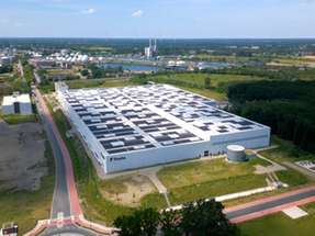 Der Thalia Omni-Channel-Hub in Marl wird von Sunrock mit vor Ort erzeugtem Solarstrom versorgt. 