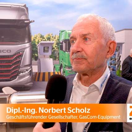 ZERO Quick Talk mit Dipl.-Ing. Norbert Scholz @ IAA Transportation 2026
Tim-Oliver Frische, ZERO-Chefredakteur im ZERO Quick Talk mit Dipl.-Ing. Norbert Scholz, Geschäftsführender Gesellschafter von GasCom-Equipment auf der IAA Transportation 2026 in Hannover.