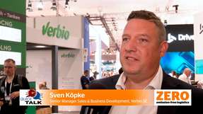 ZERO Quick Talk mit Sven Köpke @ IAA Transportation 2026
Tim-Oliver Frische, ZERO-Chefredakteur im ZERO Quick Talk mit Sven Köpke, Senior Sales & Business Development Manager bei Verbio SE auf der IAA Transportation 2026 in Hannover.
