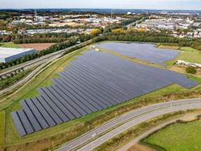 Der Solarpark Kerkrade in der Provinz Limburg.