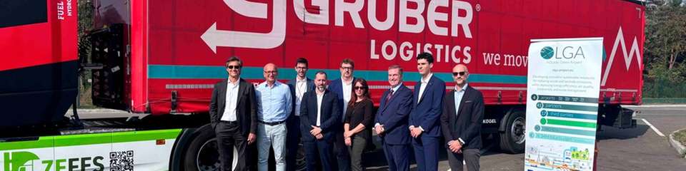 Innerhalb der Programme ZEFES und OLGA treiben Projektpartner wie GRUBER Logistics eine nachhaltigere Transportlogistik auch im Airport-Umfeld voran.