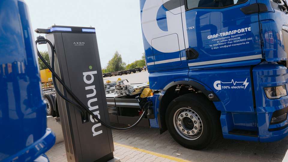 Den Ladepark am Arnoldschacht 17, 44894 Bochum, können allen Transportunternehmen mit E-Lkw in der umliegenden Region nutzen. 